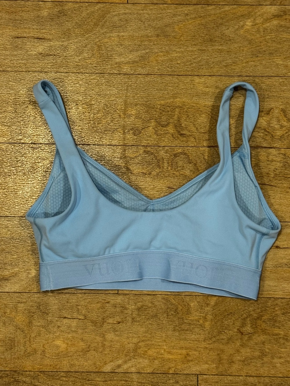 Vuori Elevate Daily Bra Light Blue Size Small - Picture 4 of 5